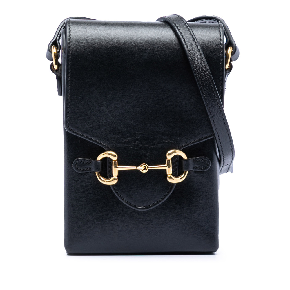 Pre-Loved Gucci Mini Leather Horsebit 1955 Crossbody